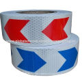 PVC Arrow White and Blue Design Reflective Tape for Trucks